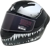 Capacete para Moto Cool Seven Helmets C3 -Tamanho XL (61-62) Venom Gray