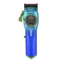 Maquina de Cortar Cabelo Wmark NG-9009 Profissional Sem Fio / 9000RPM / 2500MAH / Recarregavel - Blue