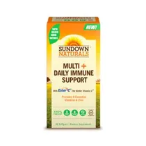 Multi + Daily Immune Support Vitamin 60 Cápsulas Sundown