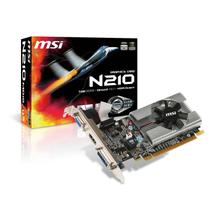 VGA 1GB N210 MSI DDR3 64BIT 589/1080 PCI-Exp