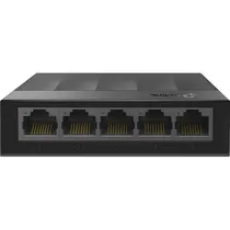 Switch TP-Link LS1005G com 5 Portas de 10/100/1000MBPS Bivolt - Preto