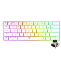 Teclado Gamer Mecanico Redragon K630W-RGB Dragonborn USB / RGB / Ingles - Branco