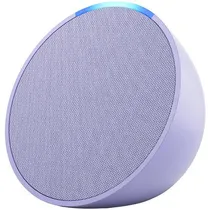 Smart Speaker Amazon Echo Pop C2H4R9 com Wi-Fi e Bluetooth - Lavender Bloom