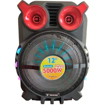 Caixa de Som Vestax VT-6135 15" Bluetooth com 2 Microfones USB 10.000W