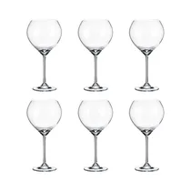 Set de Copas para Vino Bohemia Carduelis 640ML 6 Piezas