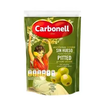 Aceituna Verde Sin Hueso Carbonell 180GR