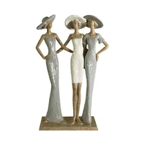 Figura Decorativa de Mujer Concepts 437-4211372 30 CM