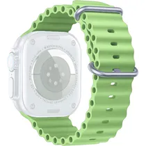 Pulseira de Silicone Smart Visión para Apple Watch 38/40/41 MM - Verde Claro