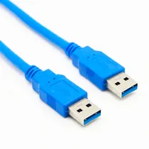 Cabo USB 3.0 Macho-Macho Azul 2M