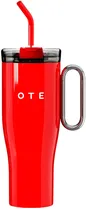 Copo Térmico Ote Jumbo Straw 1.2 L - Red