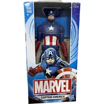 Hasbro Figuras MVL Captain America 6 Inch Figure (Consig) Plastico 4+ Años Multicolor