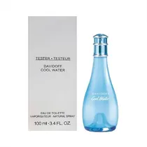 Tester Perfume Davidoff Cool Water Edt Feminino 100ML