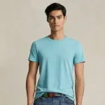 Polo Ralph Lauren Caballero Remera Cuello Redondo Lisa s/M L s/C