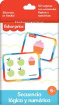 Cartoes Sequencia Logica e Numerica Fisher-Price - FP-1275 (50 Unidades)