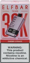 Elfbar Vaper Desechable TE30000 30000PUFFS Cherry Strazz