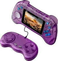 Console Portátil Game Joystick Q8 800 Jogos Em 1 - Purple Transparente