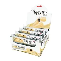 Chocolate Peccin Trento Branco Meio Amargo Caixa 16X32G