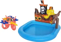 Piscina Navio Pirata Inflavél Bestway 52211 (84 Litros)