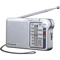 Rádio Portátil Panasonic RF-P150D AM/FM - Prata