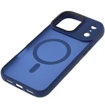 Capinha para iPhone 17 Pro Max Magsafe - Azul/Transparente