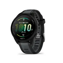 Relogio Smartwatch Garmin Forerunner 165 010-02863-20 Black/Slate Gray