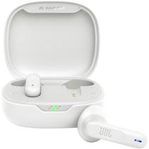 Fone de Ouvido Sem Fio JBL Wave Flex Bluetooth/Microfone/IPX54 - White