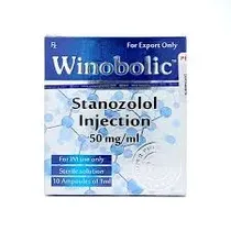 Cooper Cooper Pharma Winobolic Estanozolol Vidrio 10 Ampollas de 1 ML/50 MG/ML Azul