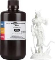 Resina Photopolymer para Impressora 3D Elegoo Abs Like 3.0 1KG - White