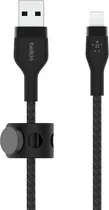 Cabo Belkin Magnetic CAA010BT1MBK USB-A para Lightning 1M - Preto