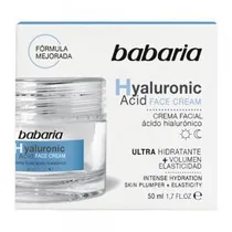 Creme Facial Hidratante Babaria Ácido Hialuronico 50ML