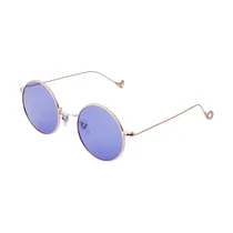 Óculos de Sol Feminino Daniel Klein DK4215-C4 - Rosa Ouro/Lilás