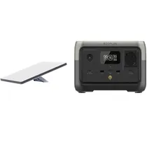 Kit de Roteador Wireless Starlink Mini + Estação de Energia Portátil Ecoflow River 2 300 W