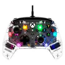 Controle Hyperx Clutch Gladiate RGB para Xbox Series - Transparente
