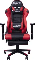 Cadeira Gamer Quanta QTGC20 Emperor Preto/Vermelho