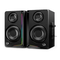 Speaker Redragon Andante GS812 / Bluetooth / P2 Auxiliar / RGB - Preto