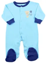 Macacão para Bebê Everfit 11969S Azul Ceu - Masculino