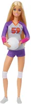Boneca Barbie Jogador de Vôlei Mattel - HKT72