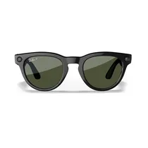Oculos de Sol Ray-Ban Meta Headliner RW4009 Wifi Meta Ia 32GB - Preto e Verde