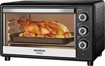 Forno Elétrico Mondial Grand Family II - FR-42 - 42LT - 110V Preto/Inox