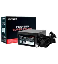 Fonte 550W Satellite PRO-550 Bivolt - Preto