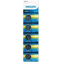 Pilha Botão Philips CR2025 - 5 Unidades