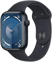 Apple Watch S9 (GPS) Caixa Alumínio Midnight 45MM Pulseira Esportiva M/L Midnight MR9A3LW