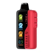 Vaper Descartável Elfbar Trio 40000PUFFS - Pomegranate Blast