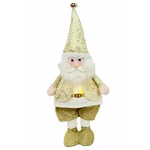 Enfeite de Natal Papai Noel JT25-D792 com Luzes 20X57CM