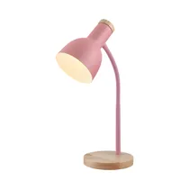 Lampara de Mesa Decoteam DOL-035 E27 Bivolt Rosa