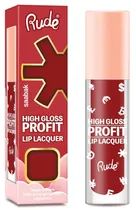 Batom Liquido Rude High Gloss Profit Lip Lacquer 38210 Saabak - 4G