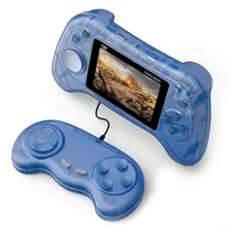 Console Portátil Q8 800 Jogos - Azul Transparente