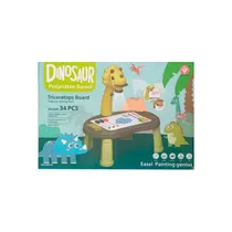 Indatoys Creativos Proyector de Dibujo Dino Rosa (Consig) Plastico 4+ Años Multicolor