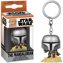 Funko Pop Keychain Star Wars The Mandalorian W/Blaster 53046