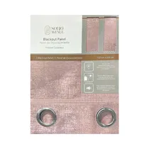 Cortina Opaca Soho Texture Collection Pbltexblu 132 X 228 CM Rosa